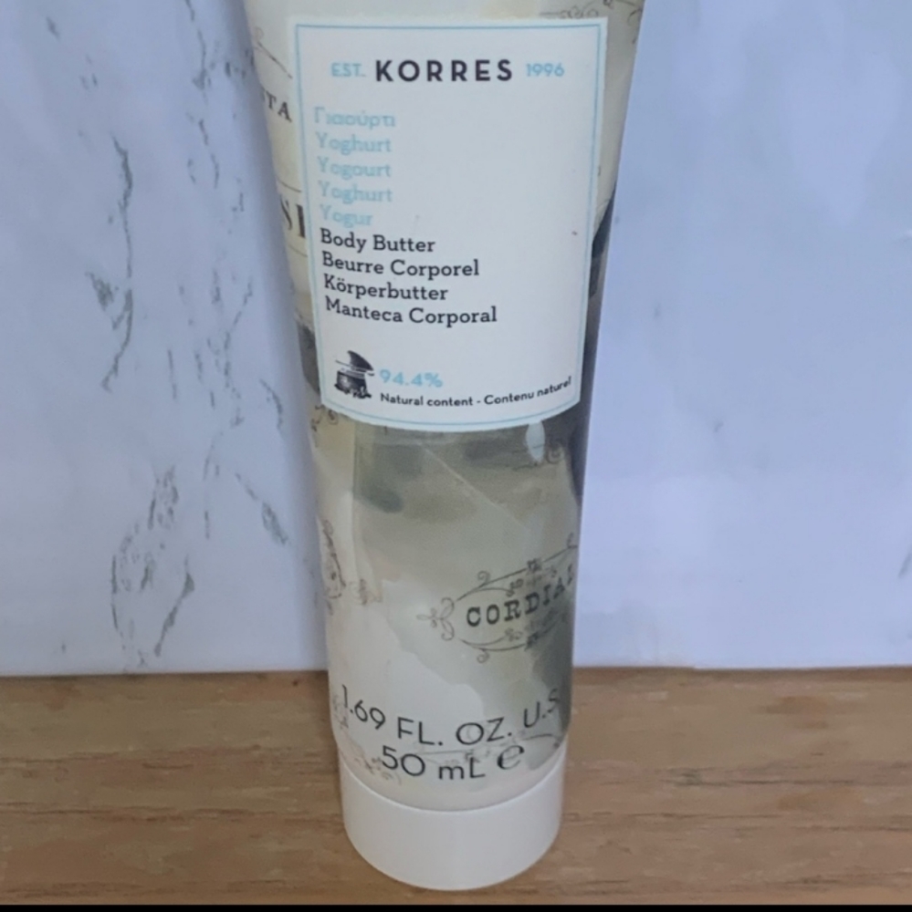 New korres yogourt body butter 1.69 Oz